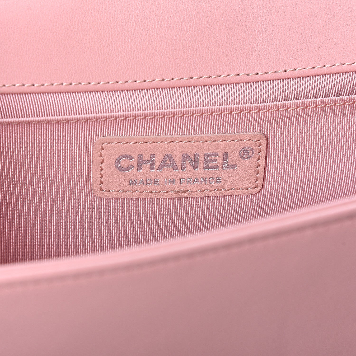 Chanel Lambskin Quilted Medium Boy Flap Light Pink 4 of 10