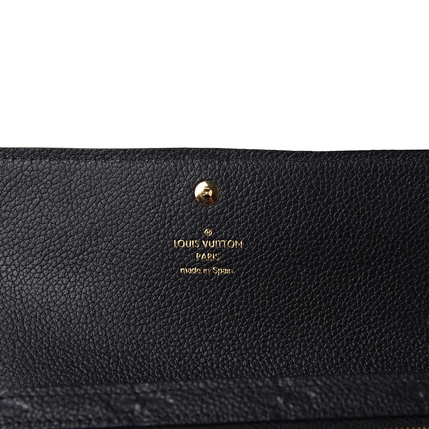 Louis Vuitton Empreinte Pont-Neuf Wallet Black 7 of 9