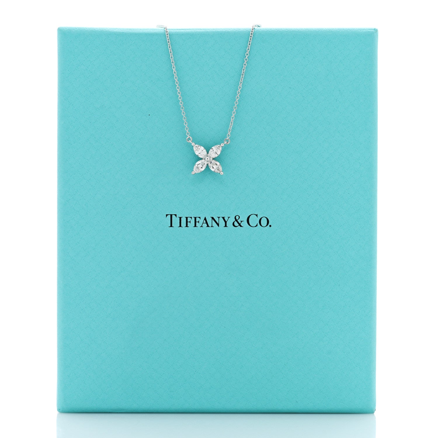 Tiffany Platinum Diamond Large Victoria Necklace 5 of 5