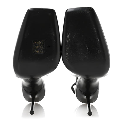 Saint Laurent Patent Maxine 115mm Slingback Pumps 39 Black 6 of 7