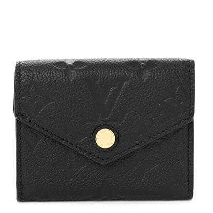 Louis Vuitton Empreinte Zoe Wallet Black 1 of 7