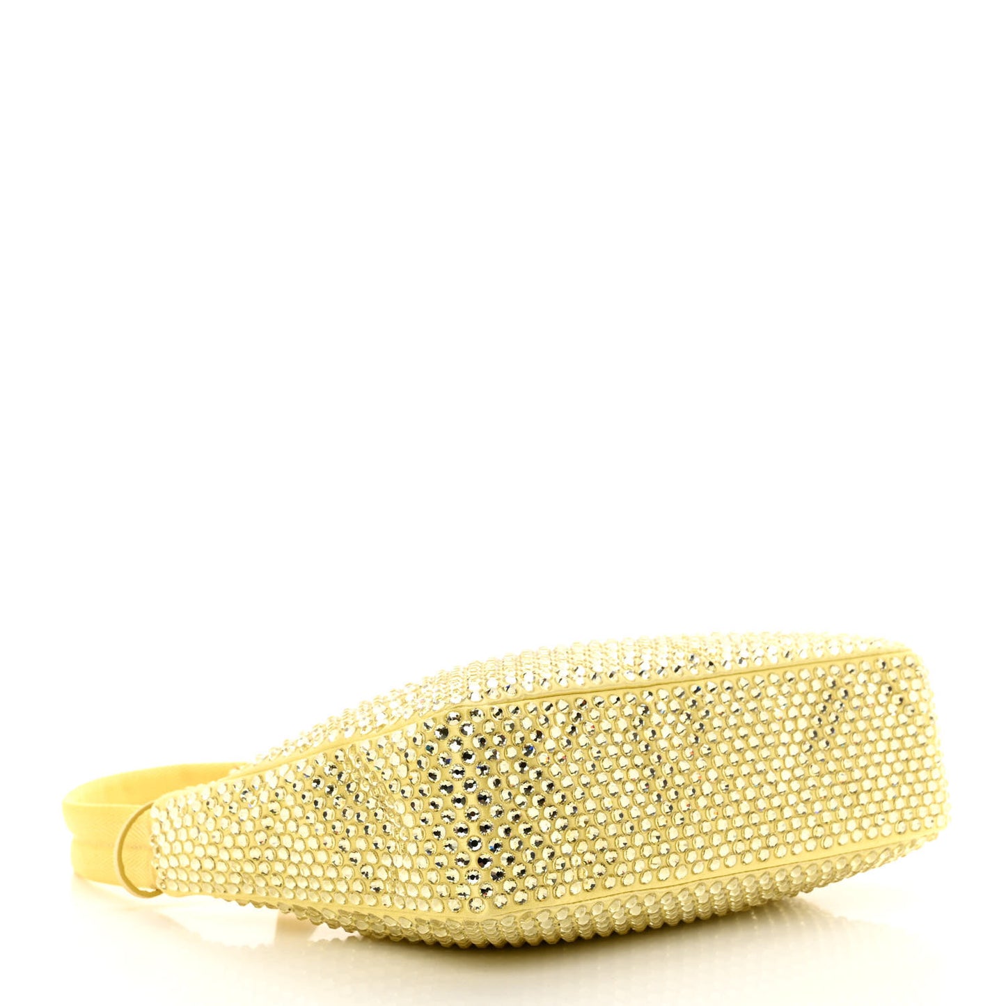Satin Crystal Mini Re-Edition 2000 Bag Ananas