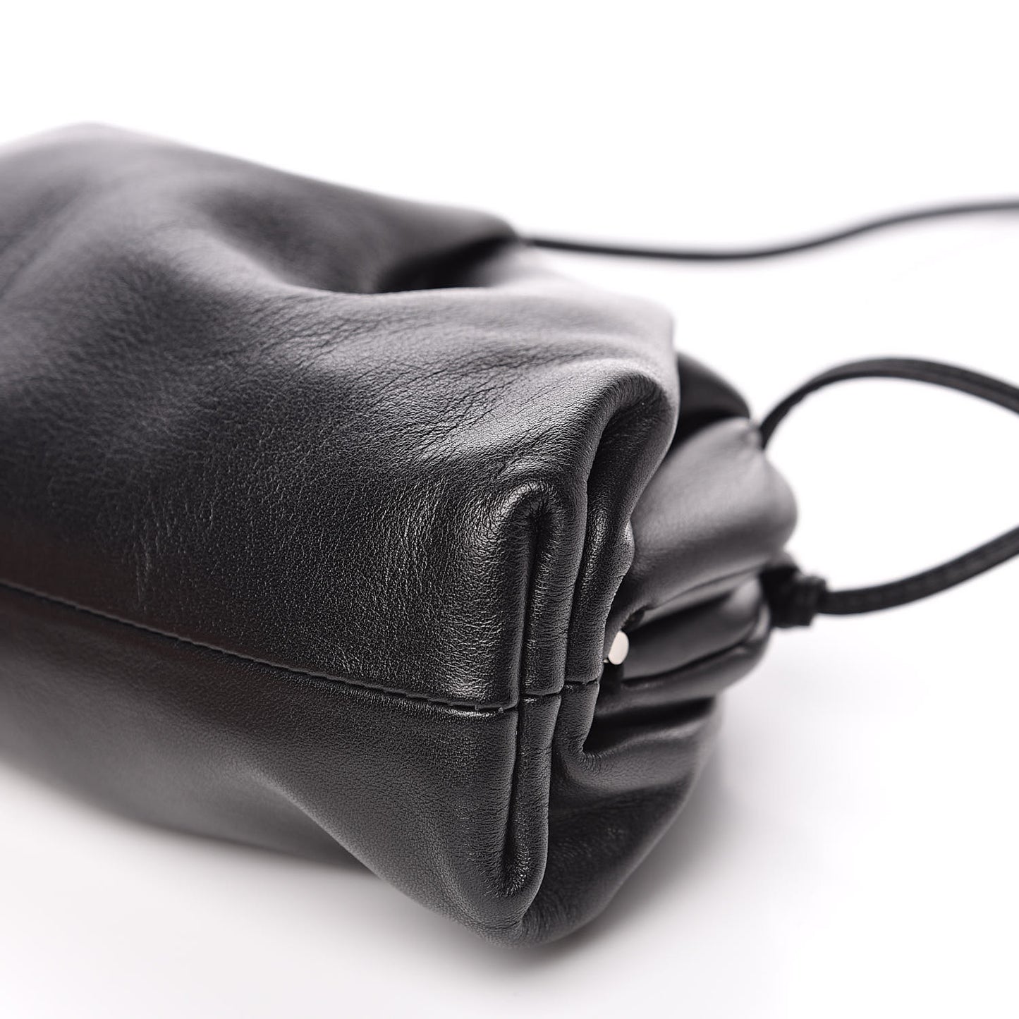 Butter Calfskin The Mini Pouch Black