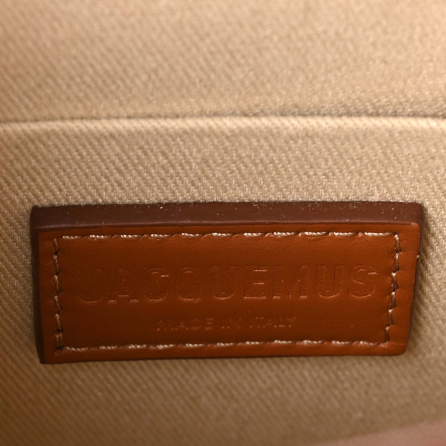 Smooth Calfskin Le Grand Chiquito Light Brown
