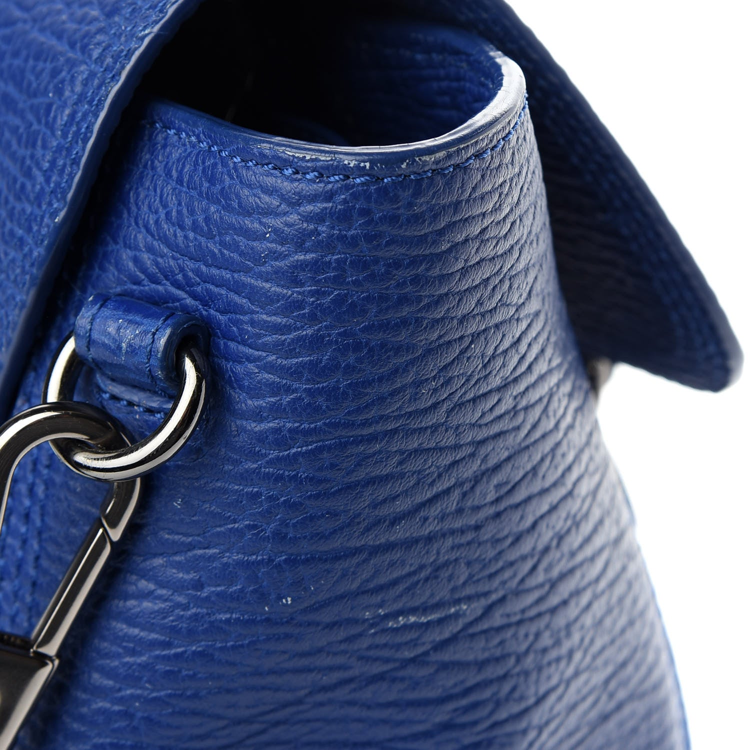 3.1 Phillip Lim Textured Calfskin Medium Pashli Satchel Cobalt 12 of 12