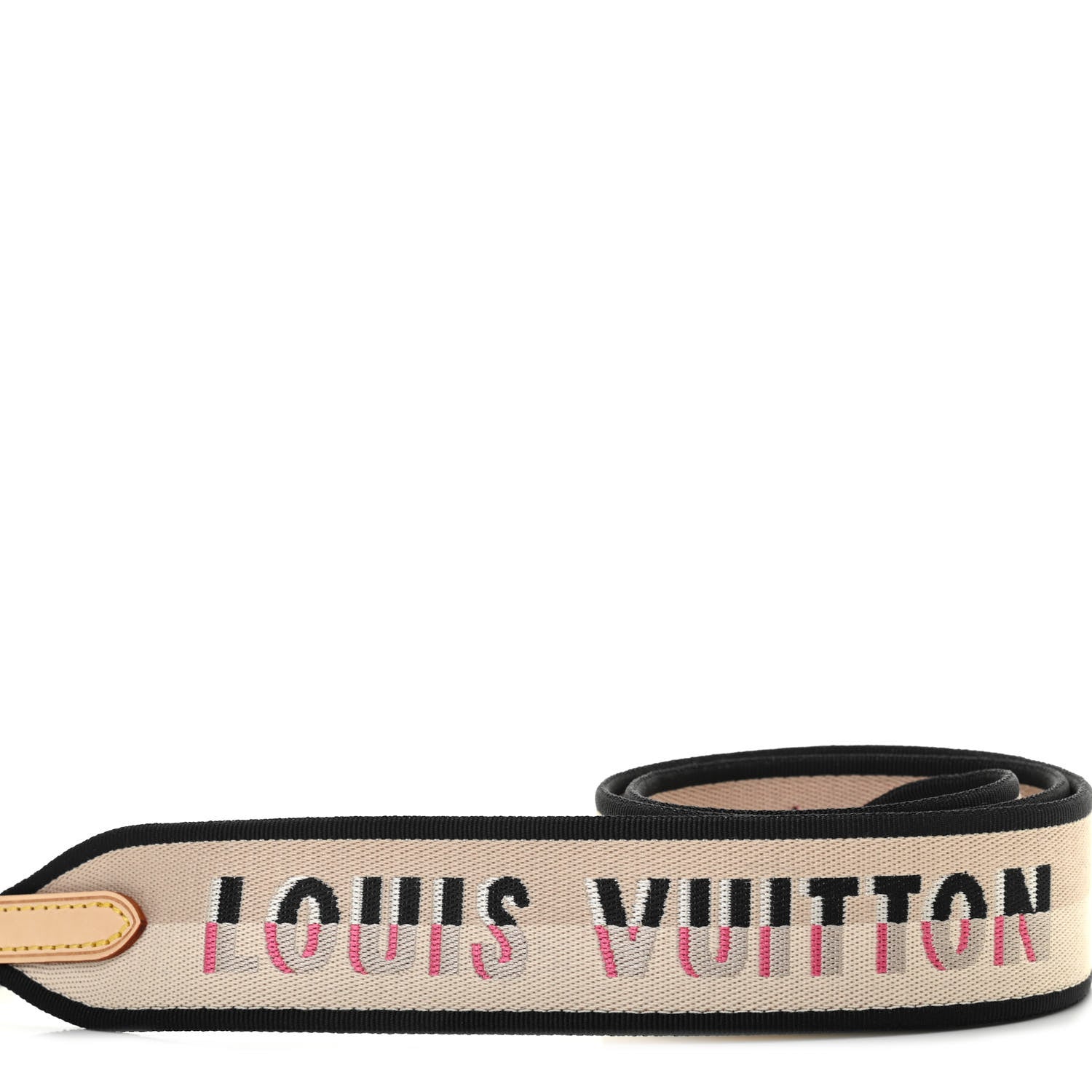 Louis Vuitton Jacquard Speedy Bandouliere 20 Shoulder Strap Black 3 of 4