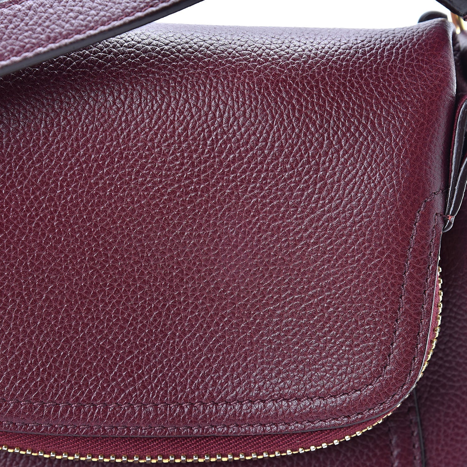 Tom Ford Calfskin Mini Jennifer Crossbody Bag Oxblood 11 of 11