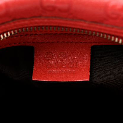 Gucci Guccissima Vitello Tender Medium Joy Boston Sporting Red 6 of 16