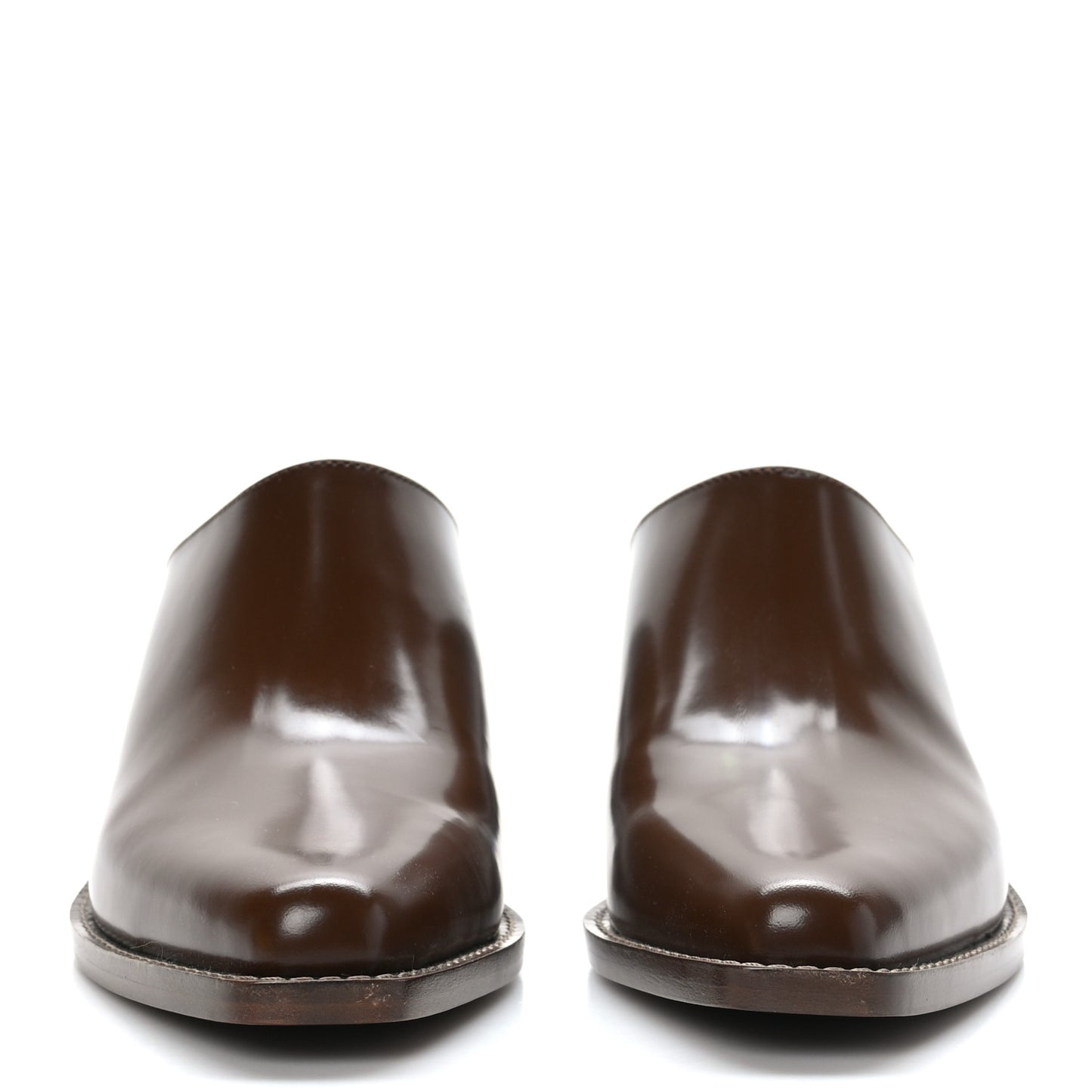 Vitello Abrasivato FF Cut Mules 39 Cuoio