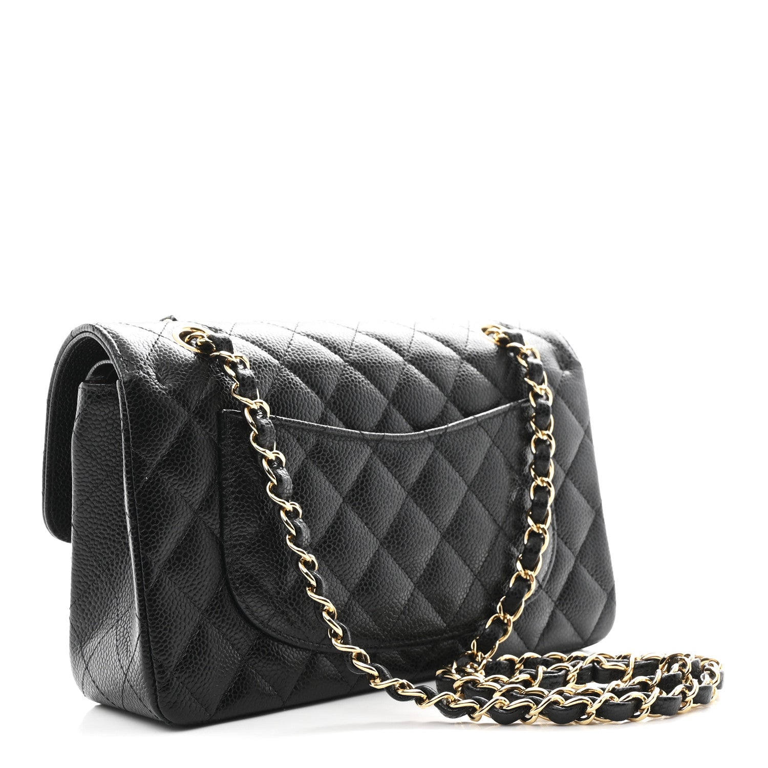 Chanel Caviar Quilted Small Double Flap Black 3 of 11