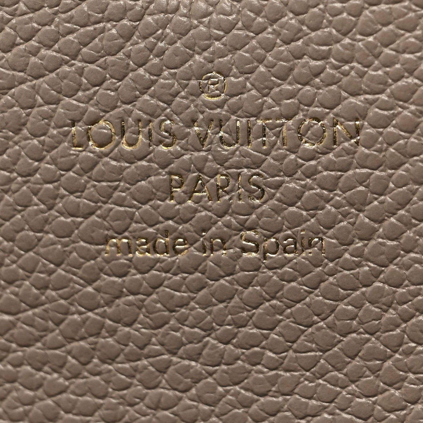 Empreinte Monogram Giant Sarah Wallet Tourterelle Creme