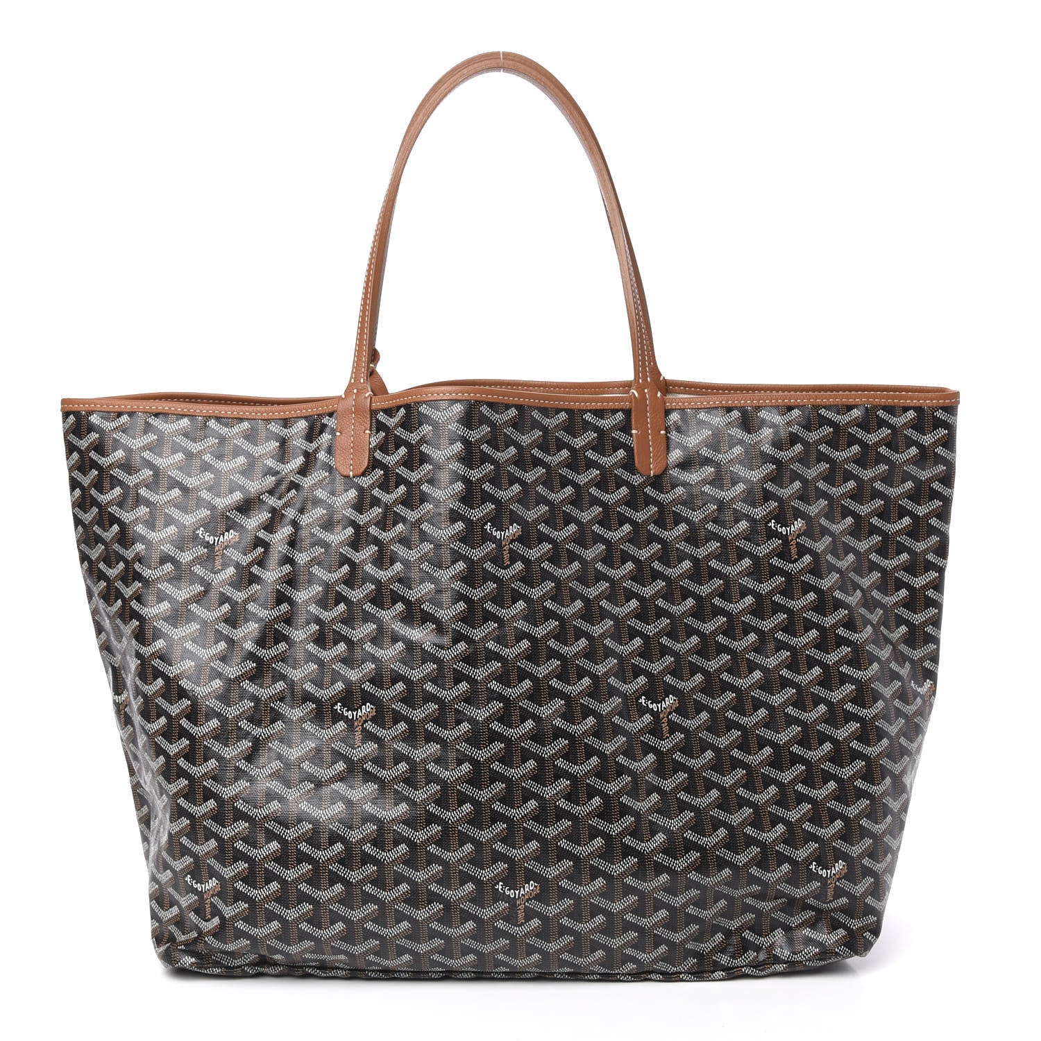 Goyard Goyardine Saint Louis GM Black Gold 3 of 11