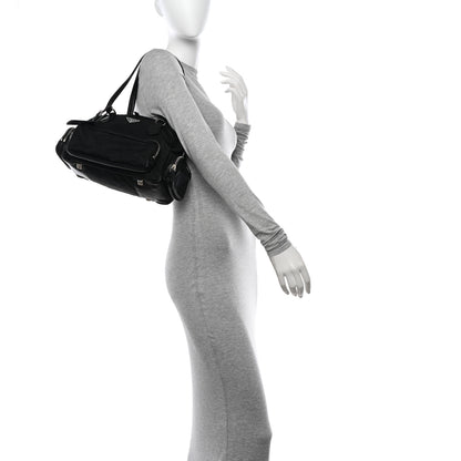 Prada Tessuto Nylon Shoulder Bag Black 2 of 12
