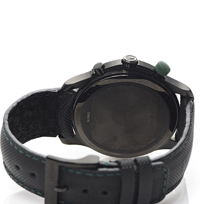 Gucci PVD Stainless Steel Nylon 45mm G-Timeless Chronograph Quartz Watch Black 4 of 7