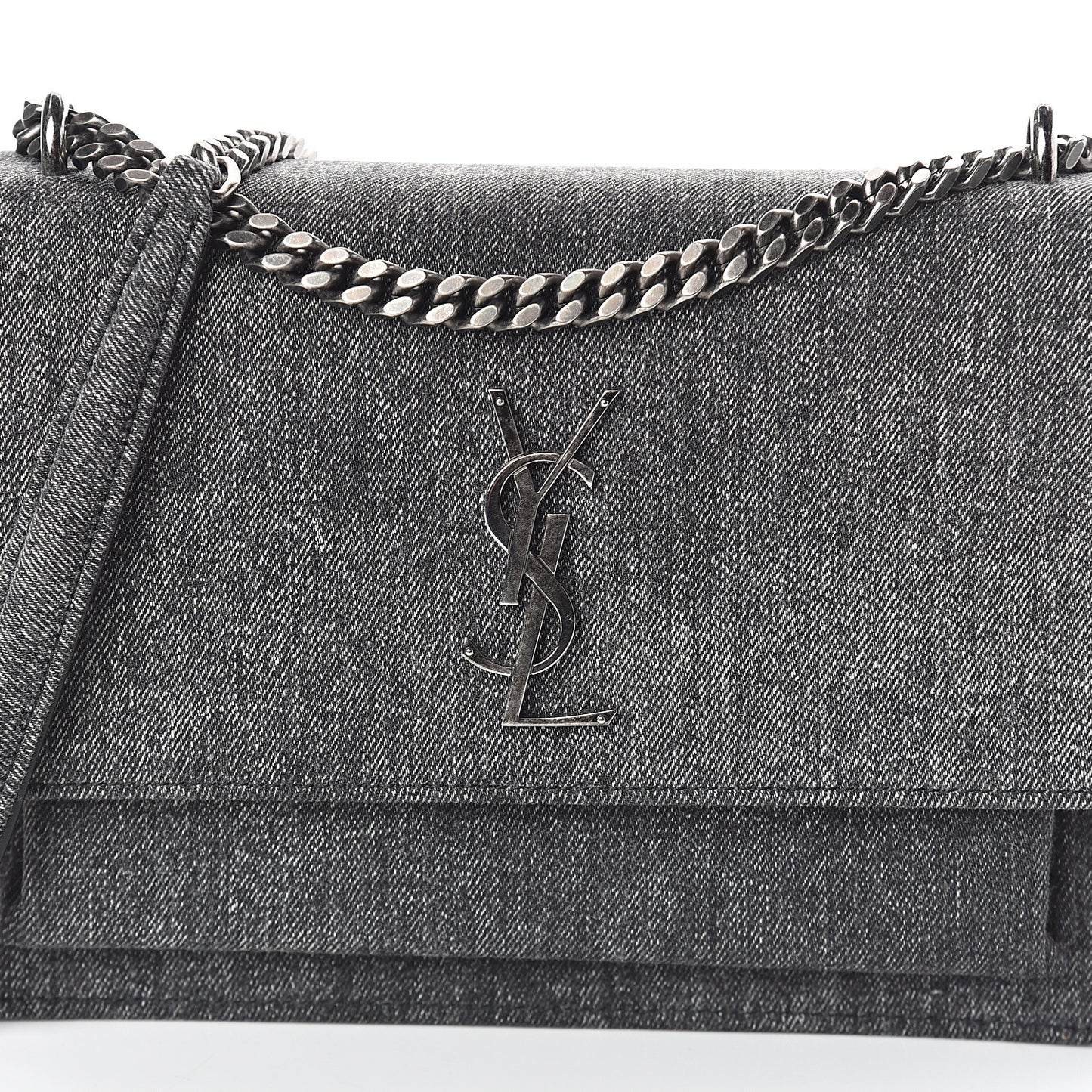 Denim Medium Monogram Sunset Black
