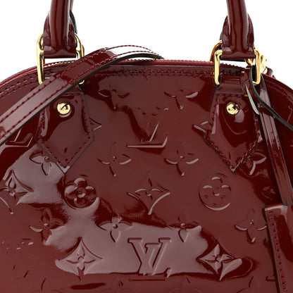 Louis Vuitton Vernis Alma BB Griotte 7 of 12