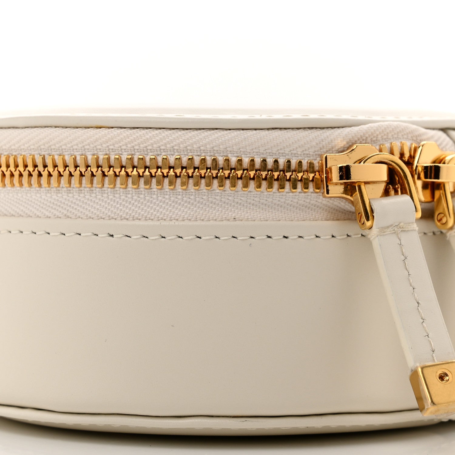 Christian Dior Calfskin CD Signature Oval Crossbody Camera Bag Latte 10 of 12