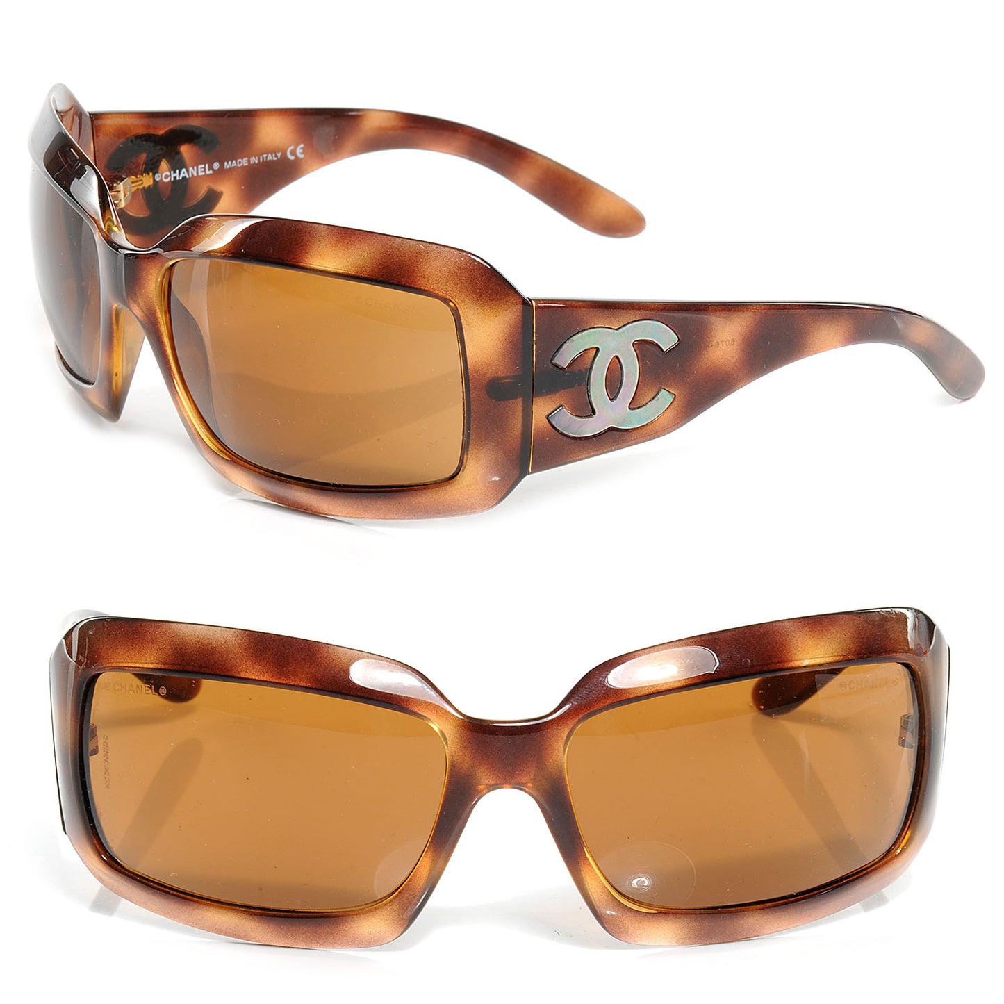 Mother of Pearl CC Sunglasses 5076 H Tortoise