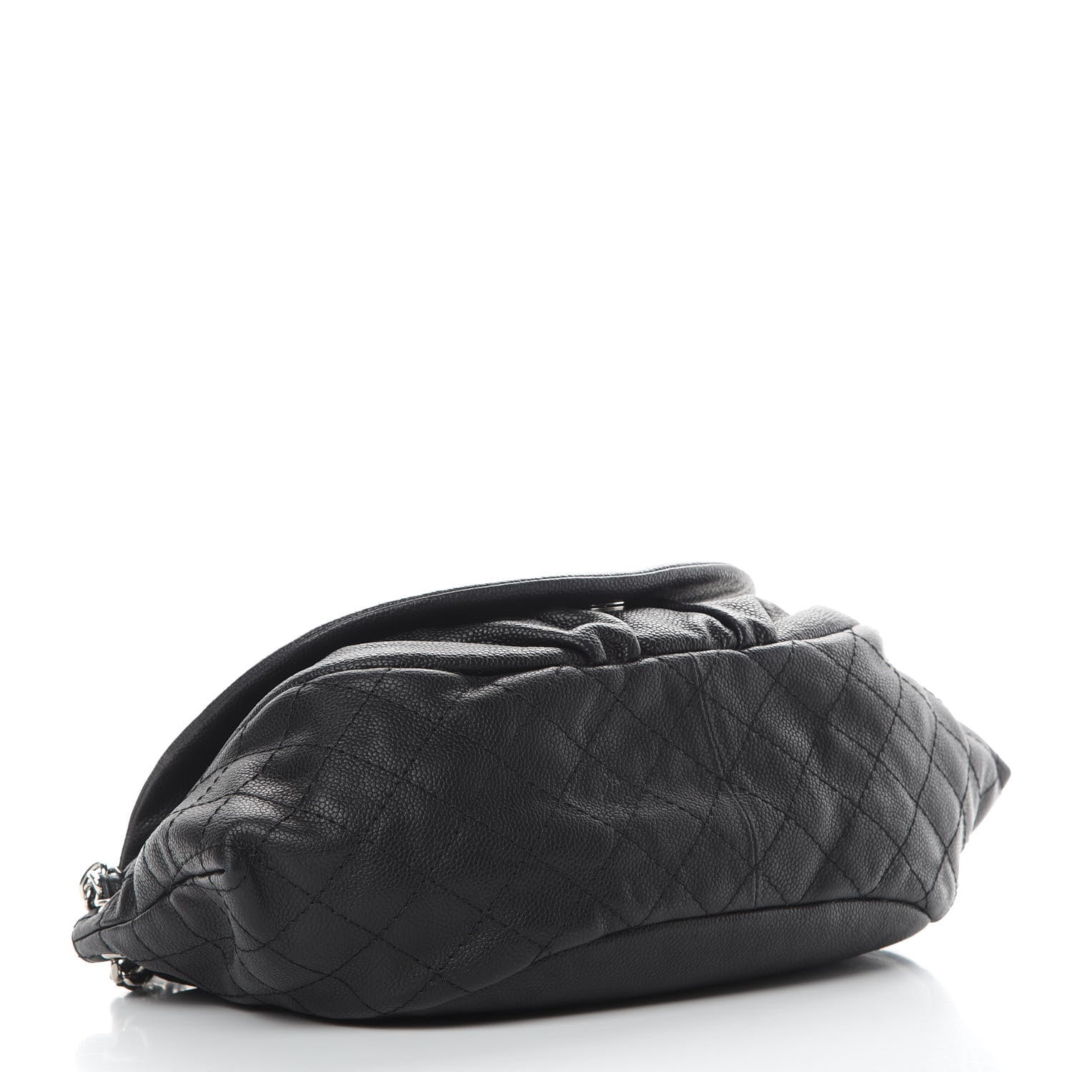 Chanel Caviar Half Moon Large Flap Black 4 of 11