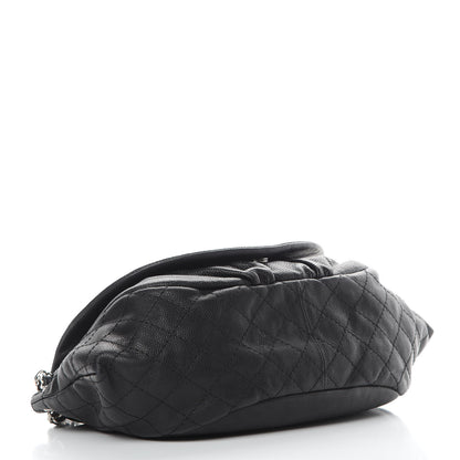 Chanel Caviar Half Moon Large Flap Black 4 of 11