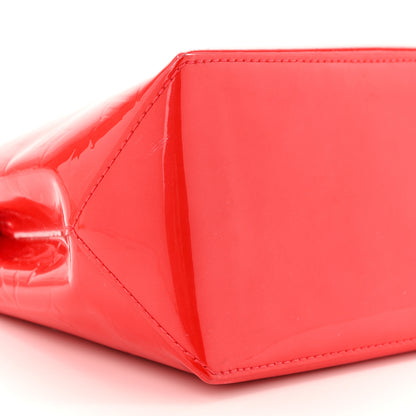 Louis Vuitton Vernis Wilshire PM Orange Sunset 8 of 11