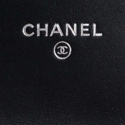 Chanel Caviar Timeless CC Wallet on Chain WOC Black 6 of 9