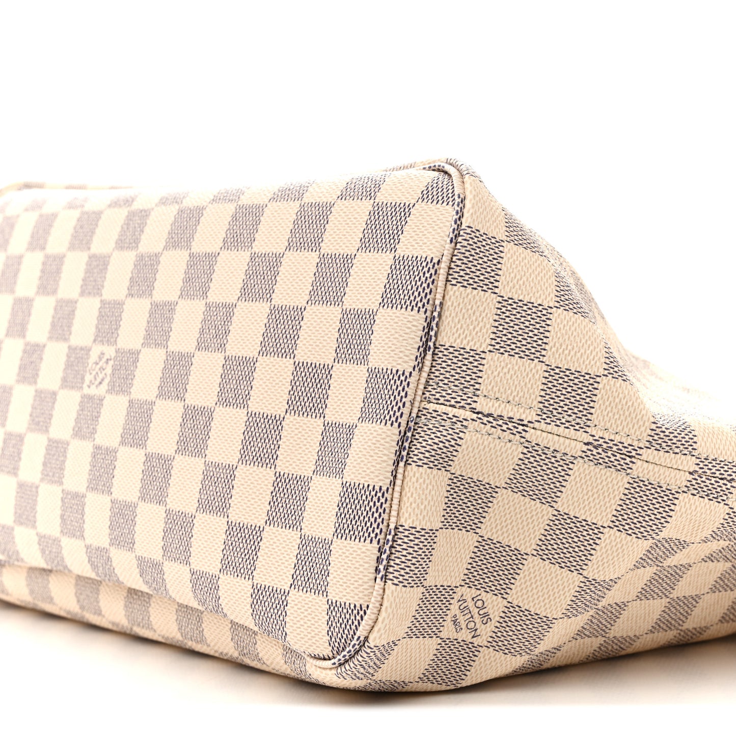 Damier Azur Neo Neverfull MM Rose Ballerine