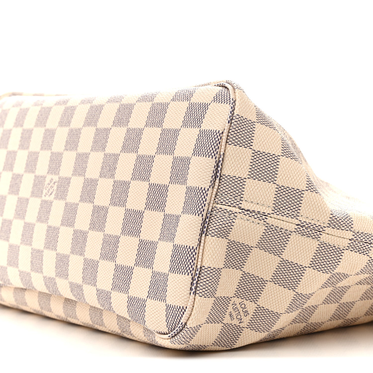 Louis Vuitton Damier Azur Neo Neverfull MM Rose Ballerine 10 of 10