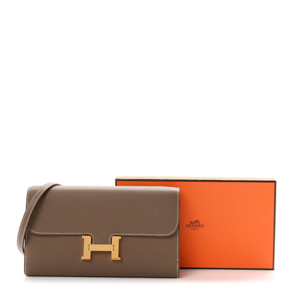 Hermes Evercolor Constance Wallet To Go Etoupe 11 of 11