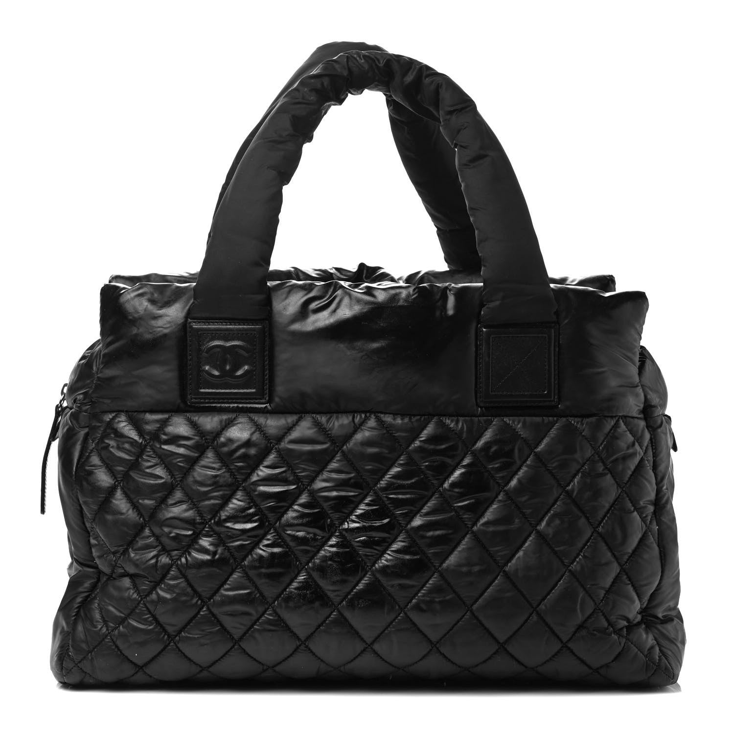 Chanel Nylon Coco Cocoon Zipped Tote Black 1 of 7