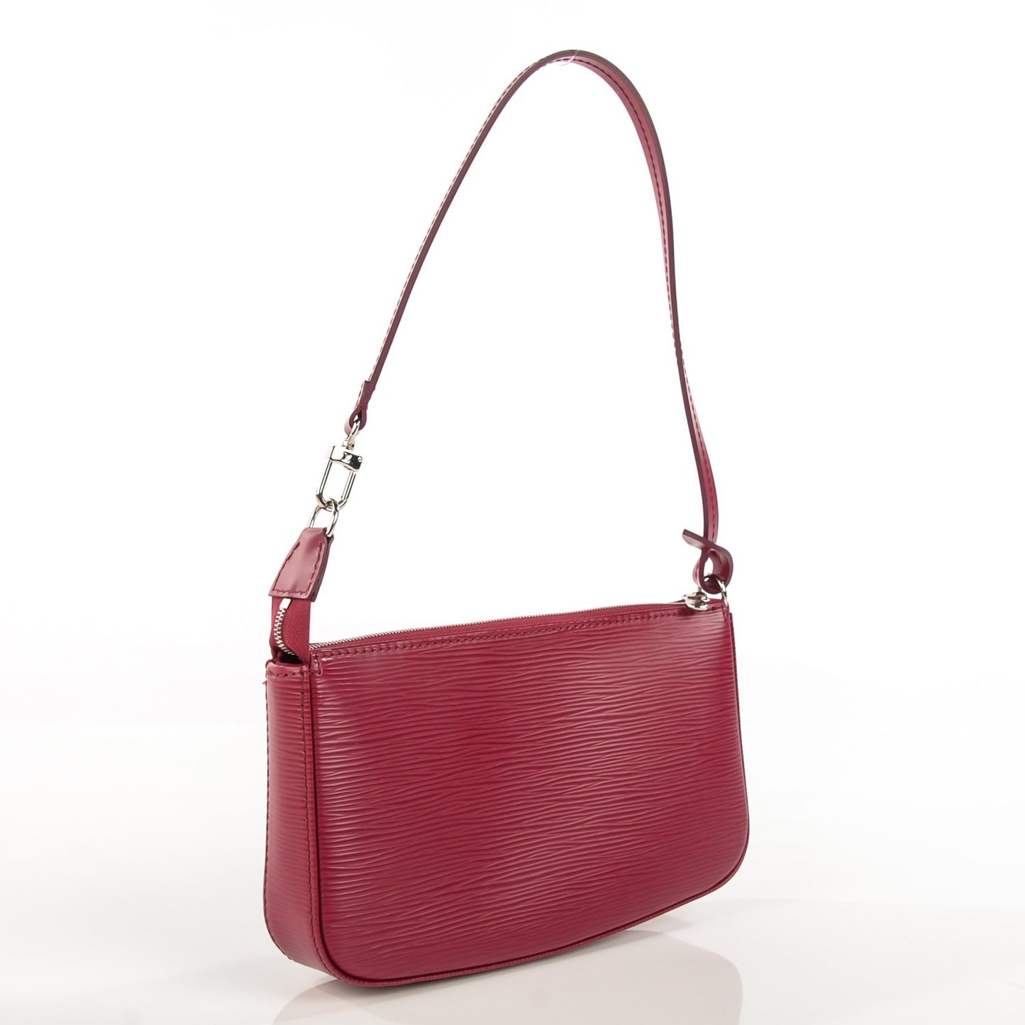 Epi Pochette Accessories NM Fuchsia