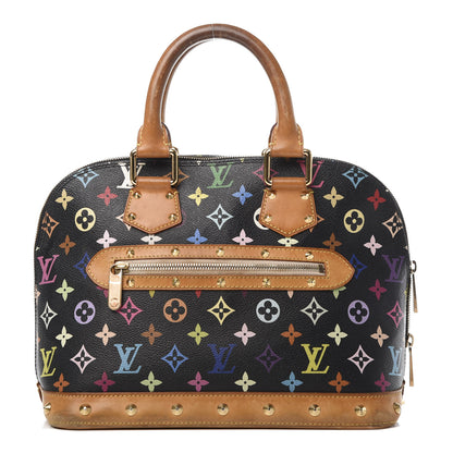 Louis Vuitton Monogram Multicolor Alma Black 1 of 12