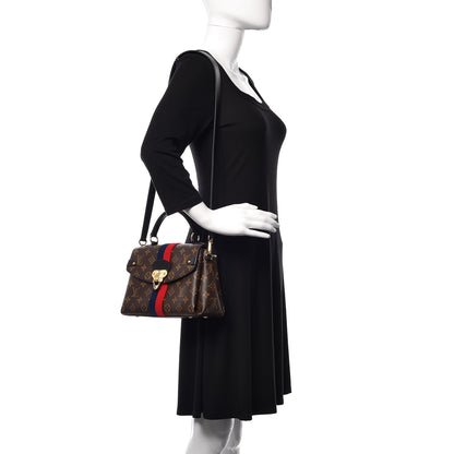 Louis Vuitton Monogram Georges BB Marine Cherry 2 of 8