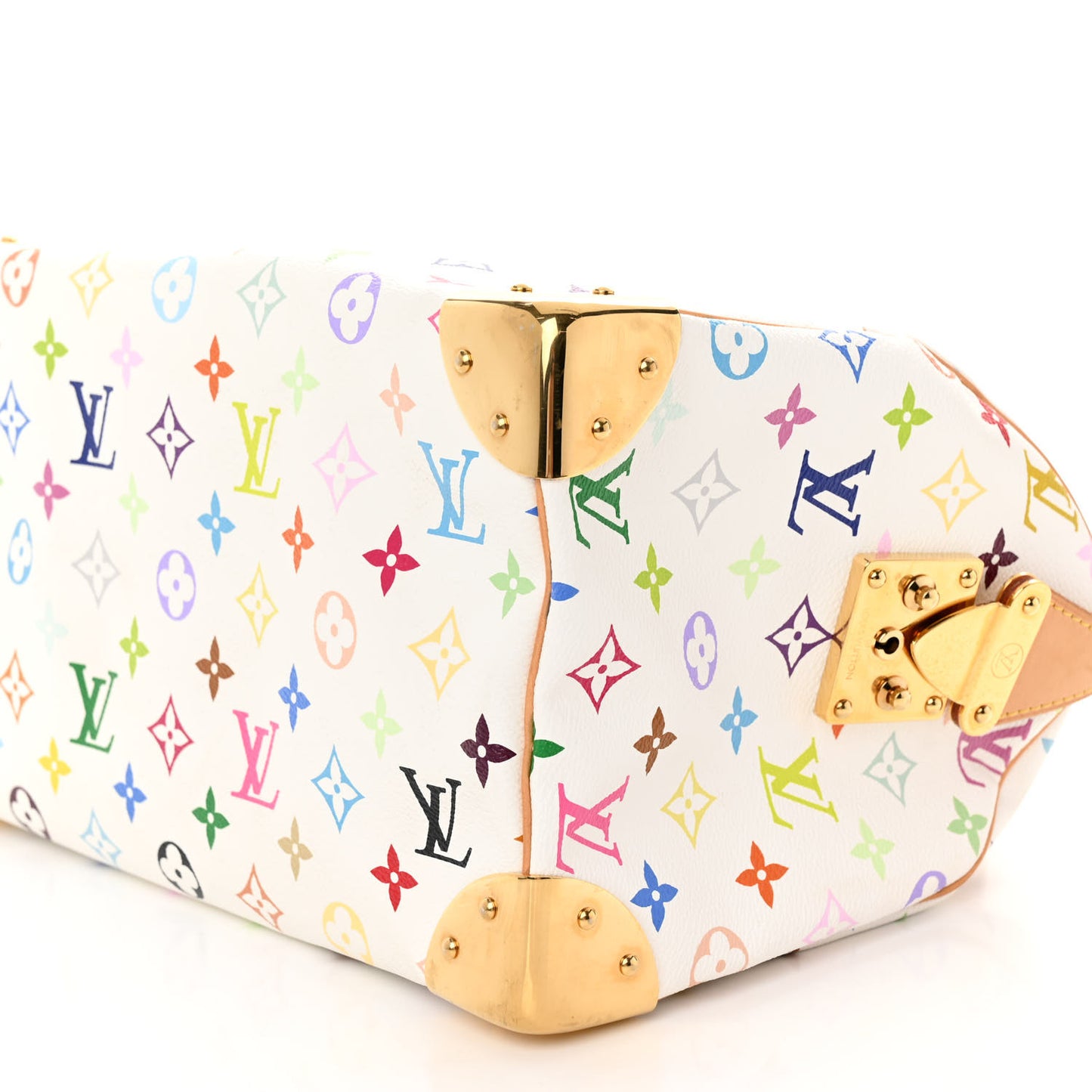 Monogram Multicolor Speedy 30 White