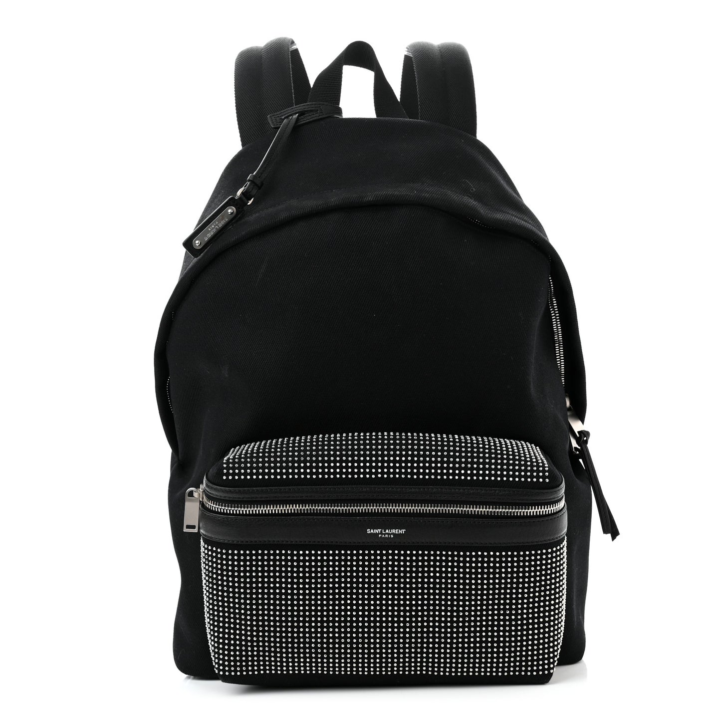 Canvas City Studded Backpack Black