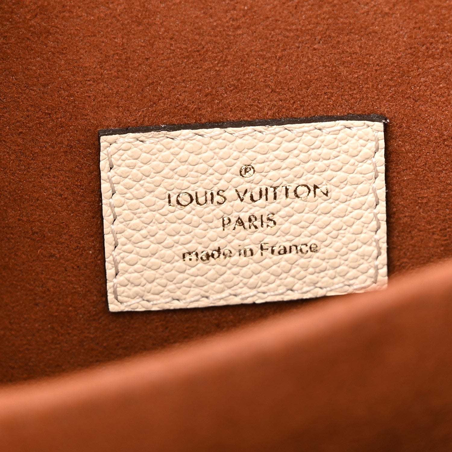 Louis Vuitton Empreinte Braided Pochette Metis Creme Beige Caramel 6 of 13