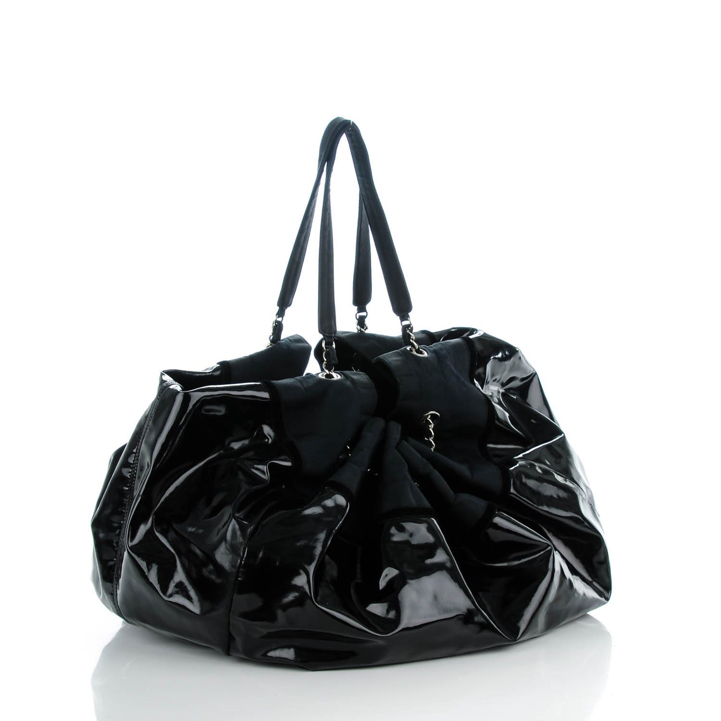Vinyl Large Stretch Spirit Cabas Black
