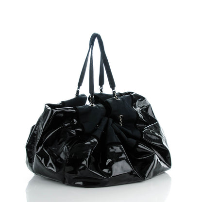 Chanel Vinyl Large Stretch Spirit Cabas Black 3 of 7