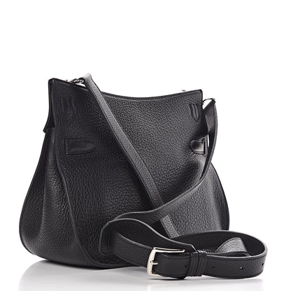 Hermes Taurillon Clemence Jypsiere 28 Black 3 of 11