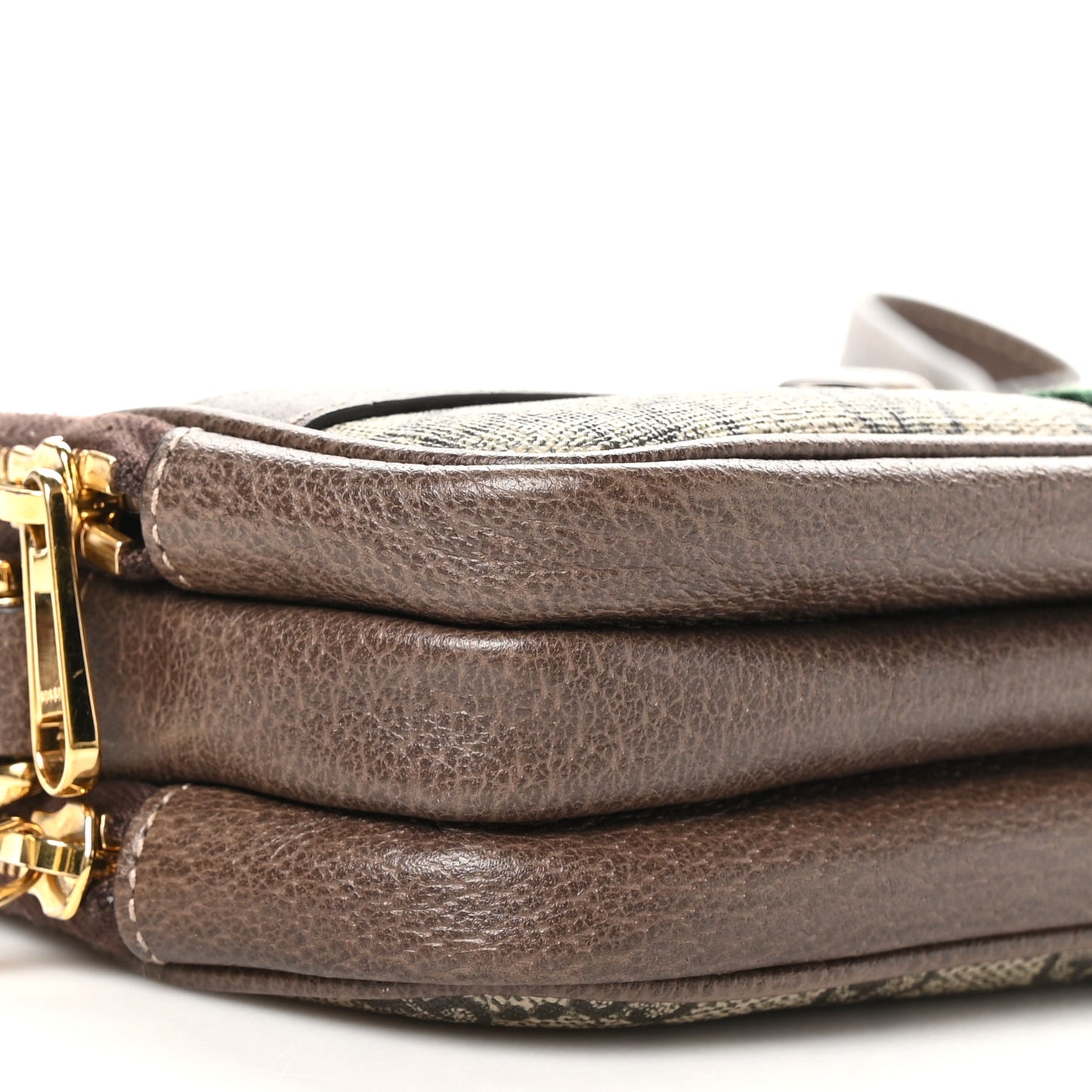 GG Supreme Monogram Web Mini Ophidia GG Bag Brown