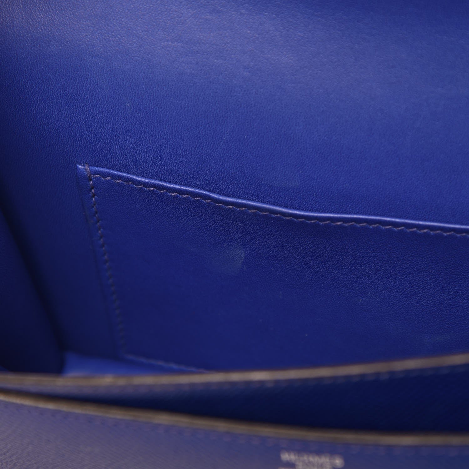 Hermes Epsom Constance Elan 25 Bleu Electrique 8 of 18