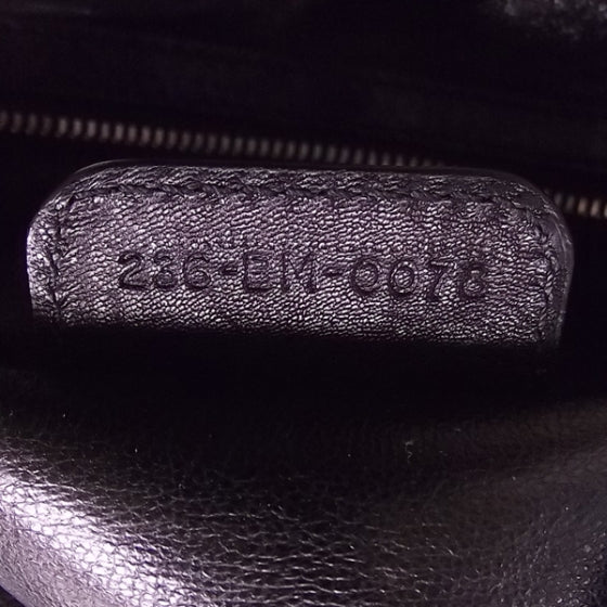 Leather Woven Dior Charm Tote