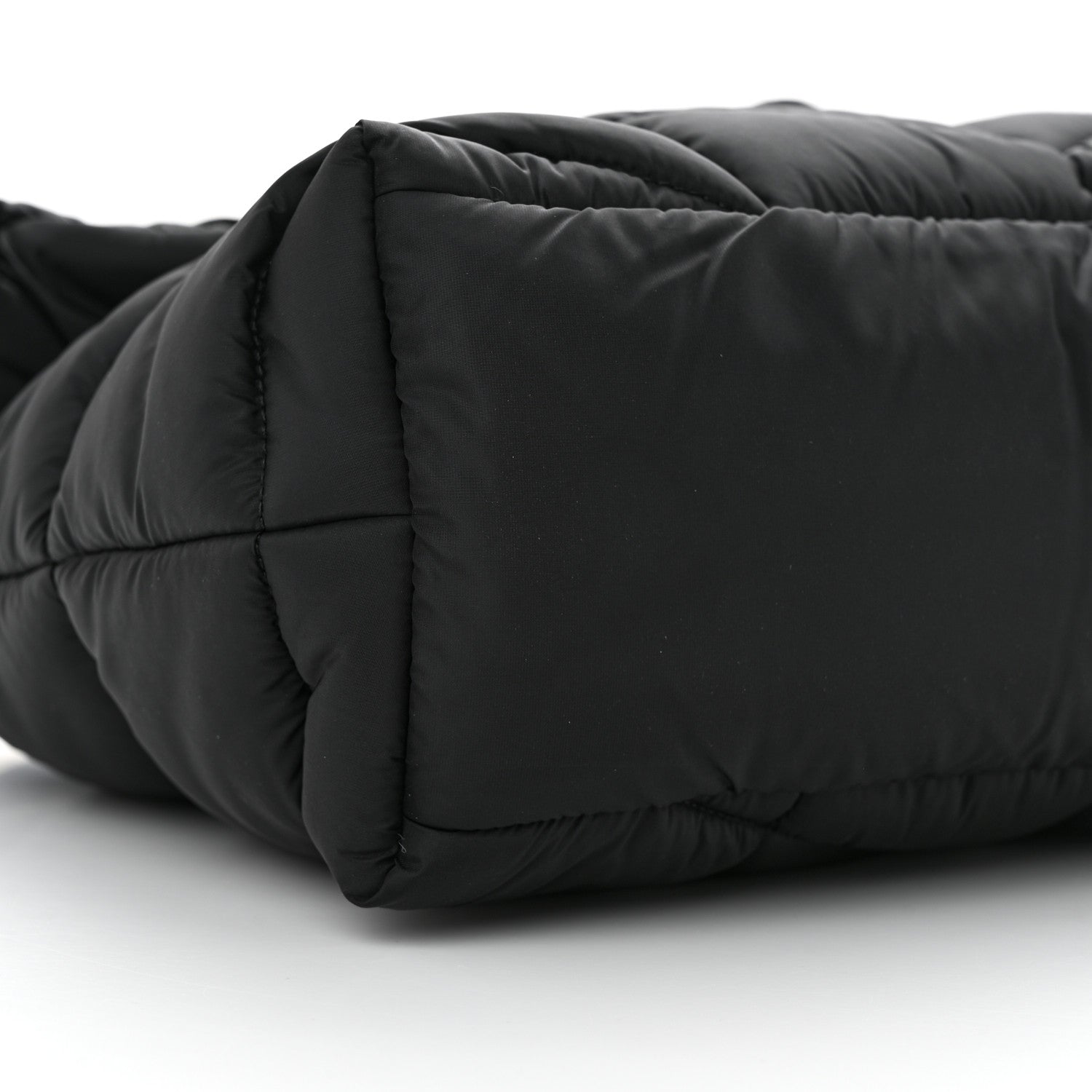 Saint Laurent Econyl Nylon Lou Puffer Messenger Black 8 of 10