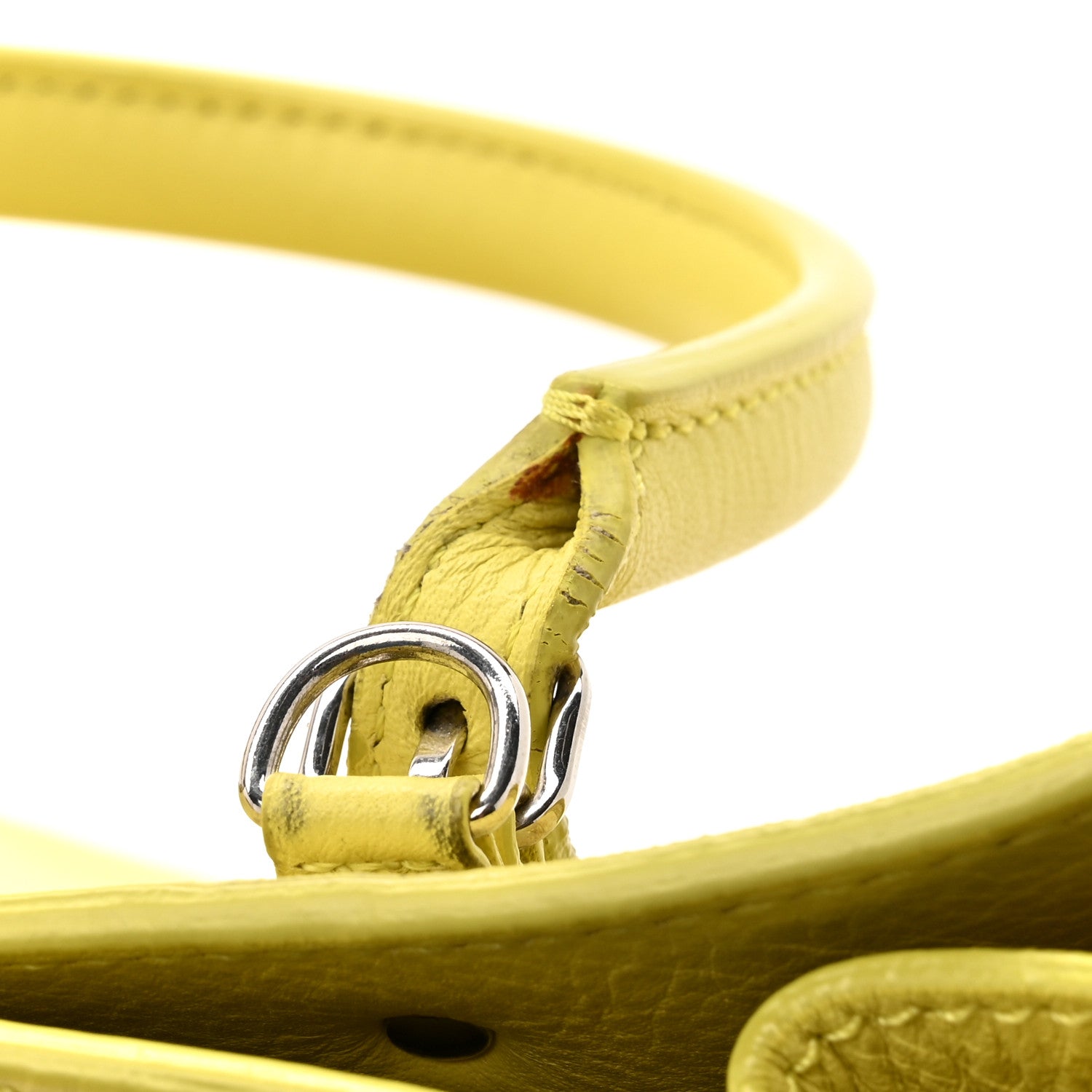 Balenciaga Calfskin Papier Mini A4 Jaune Poussin 13 of 18