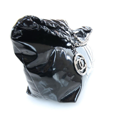 Chanel Vinyl XL Coco Cabas Black 8 of 12