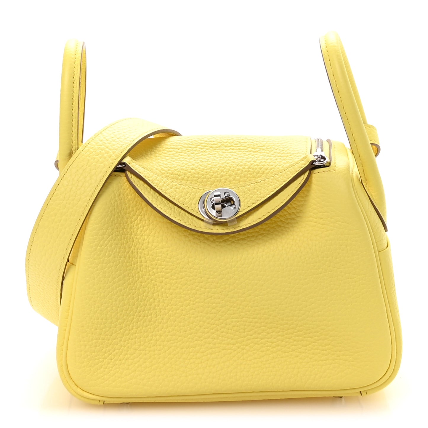 Taurillon Clemence Mini Lindy 20 Limoncello