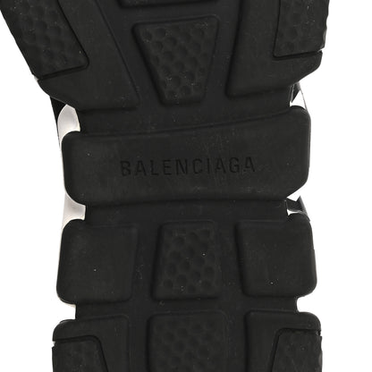 Balenciaga Neoprene Knit Womens Speed Graffiti Sneakers 38 Black White 8 of 11