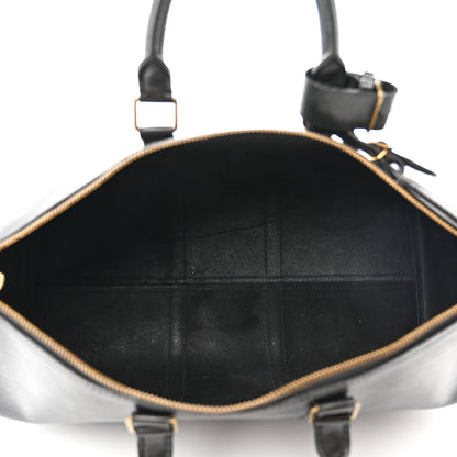 Louis Vuitton Epi Keepall 45 Black 5 of 19