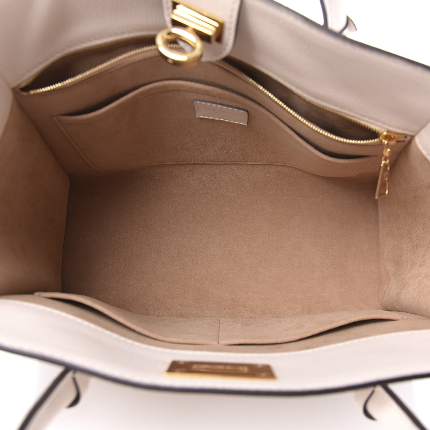 Louis Vuitton Calfskin Monogram On My Side Greige 6 of 12