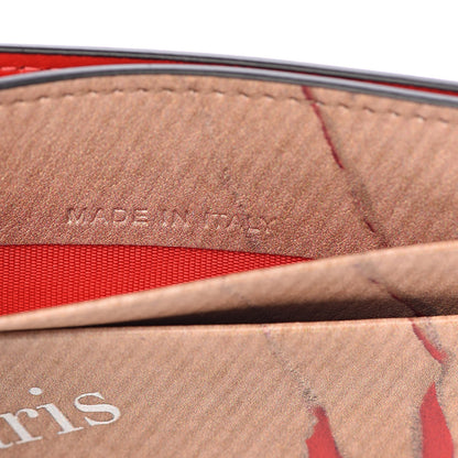 Christian Louboutin Calfskin Kios Kraft Print Card Holder Kraft 6 of 6